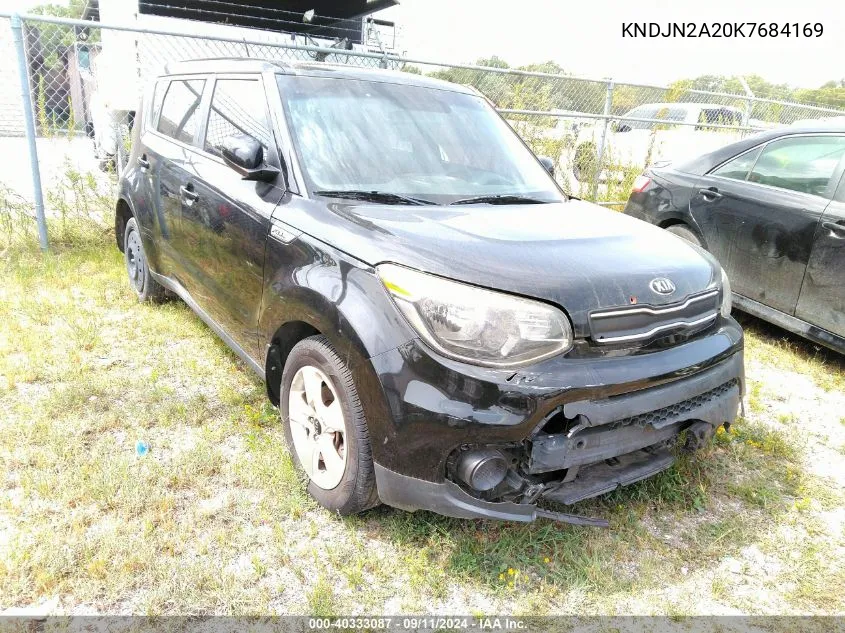 KNDJN2A20K7684169 2019 Kia Soul