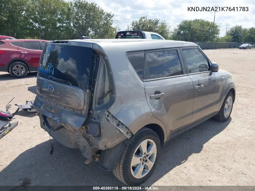 KNDJN2A21K7641783 2019 Kia Soul