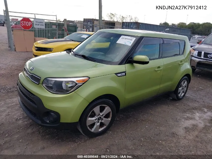 KNDJN2A27K7912412 2019 Kia Soul