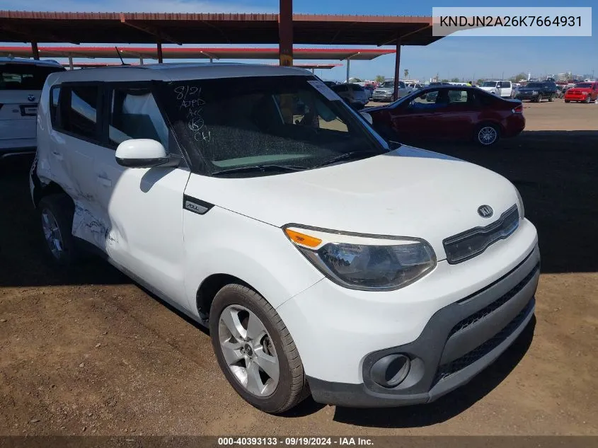 KNDJN2A26K7664931 2019 Kia Soul