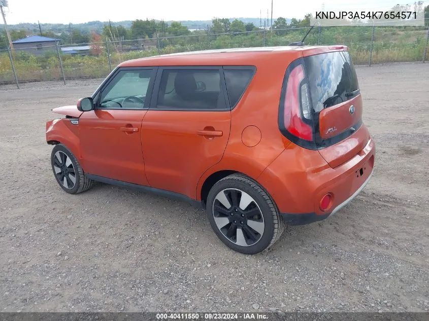 KNDJP3A54K7654571 2019 Kia Soul +