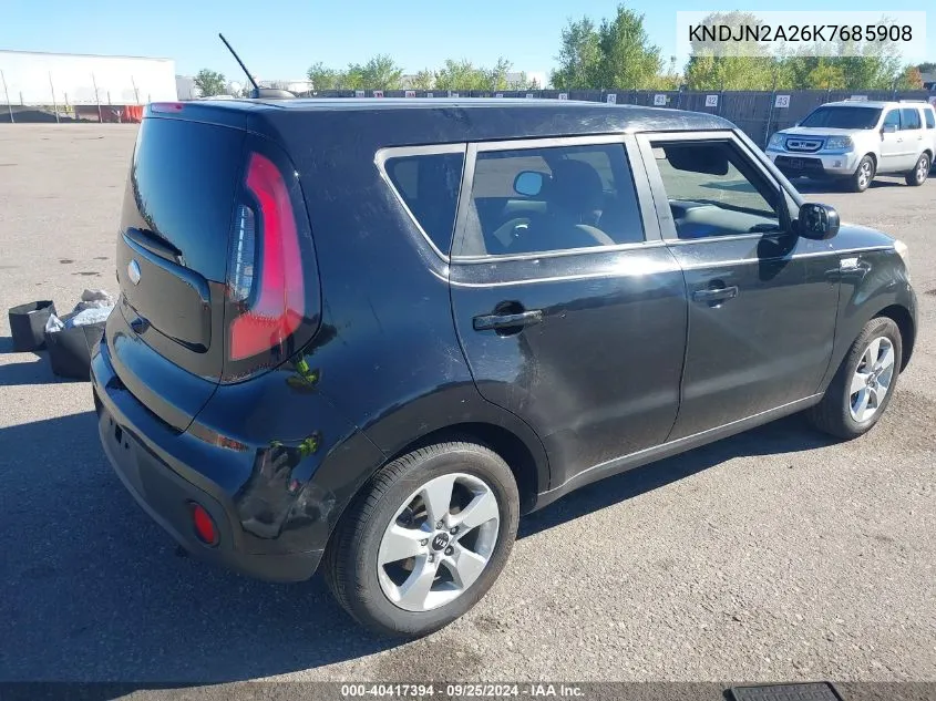 KNDJN2A26K7685908 2019 Kia Soul