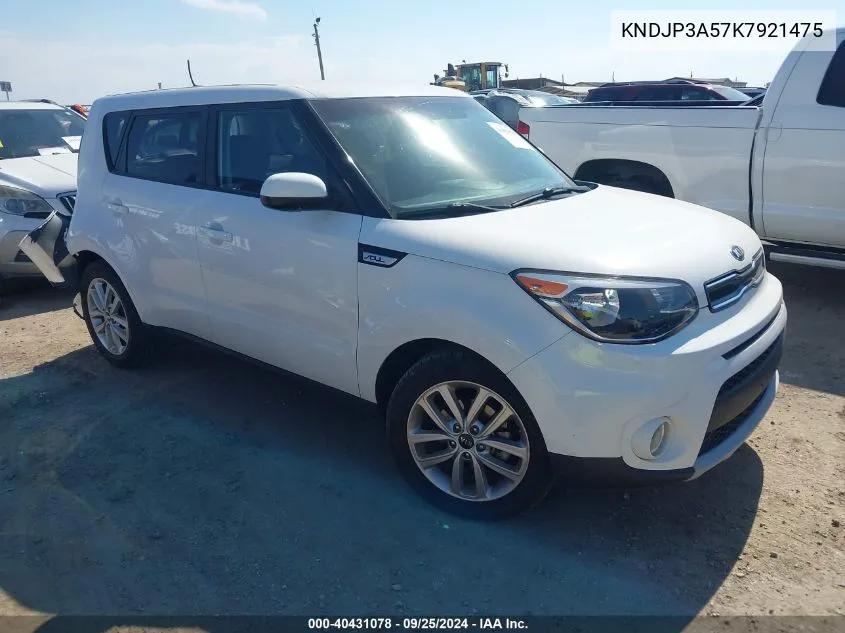 KNDJP3A57K7921475 2019 Kia Soul +