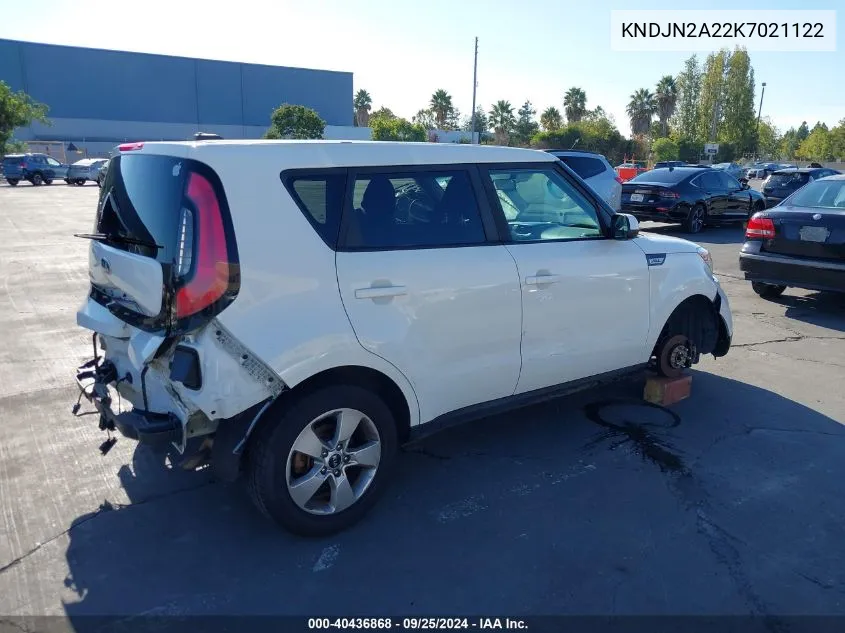 KNDJN2A22K7021122 2019 Kia Soul