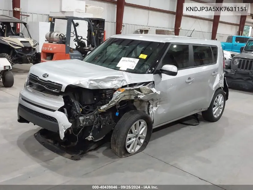 KNDJP3A5XK7631151 2019 Kia Soul +