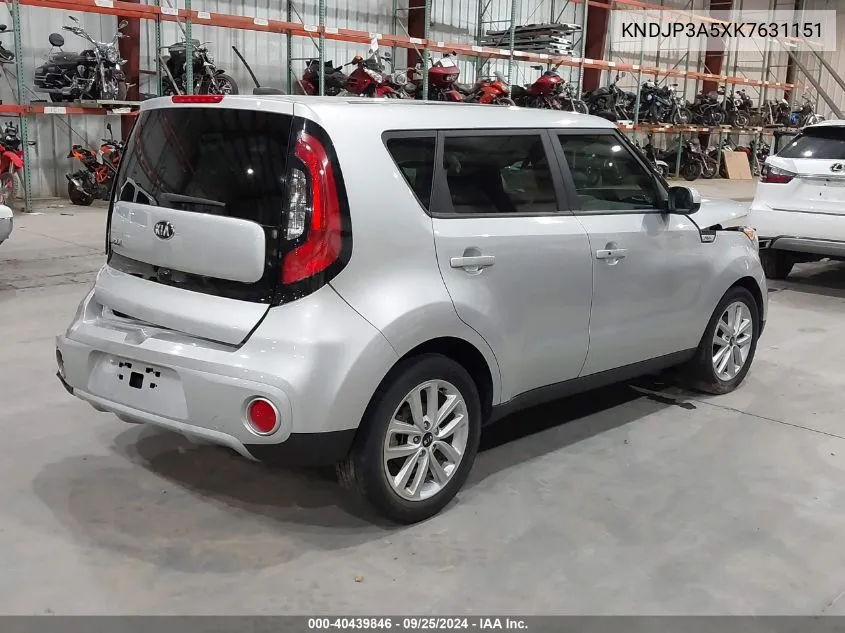 KNDJP3A5XK7631151 2019 Kia Soul +