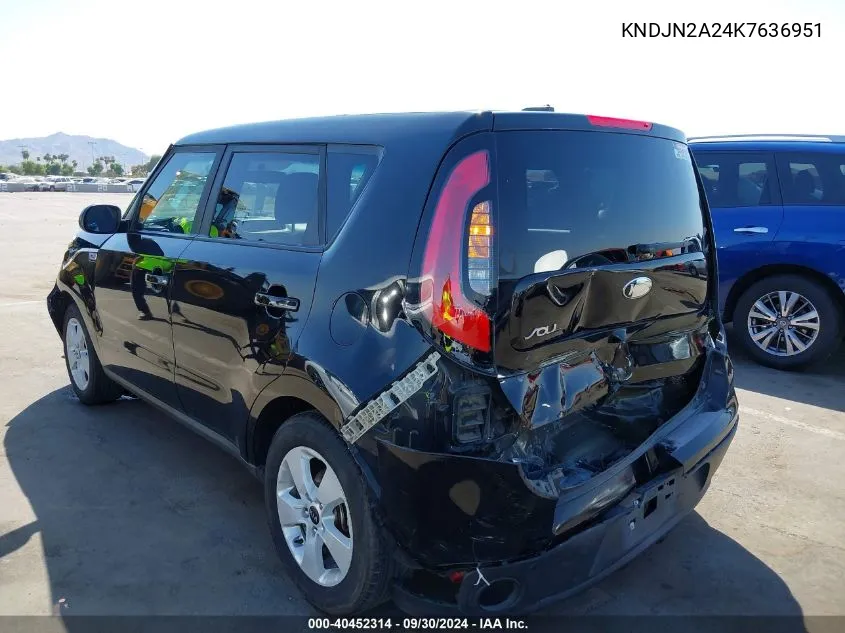 KNDJN2A24K7636951 2019 Kia Soul