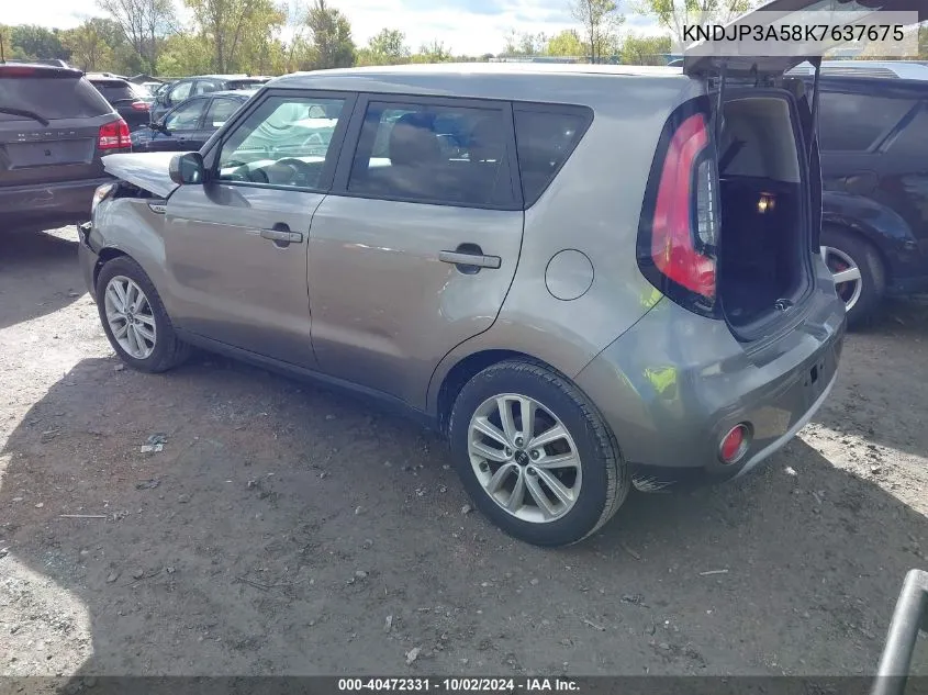 KNDJP3A58K7637675 2019 Kia Soul +