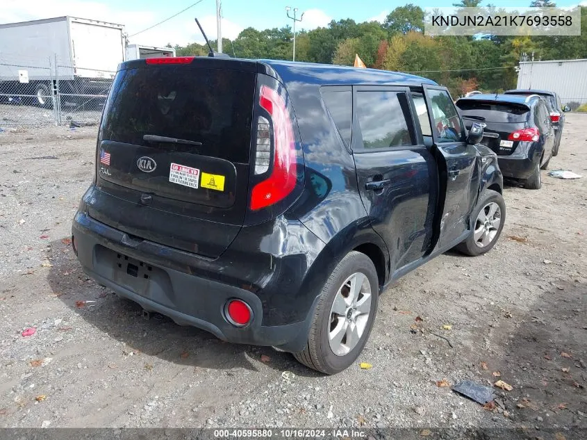 2019 Kia Soul VIN: KNDJN2A21K7693558 Lot: 40595880