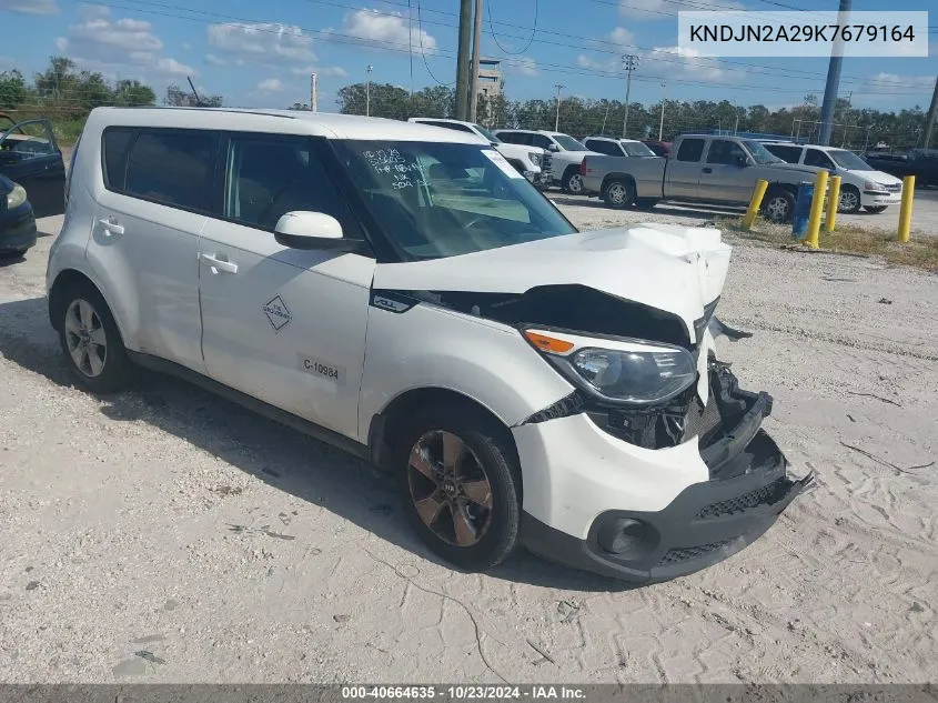 2019 Kia Soul VIN: KNDJN2A29K7679164 Lot: 40664635