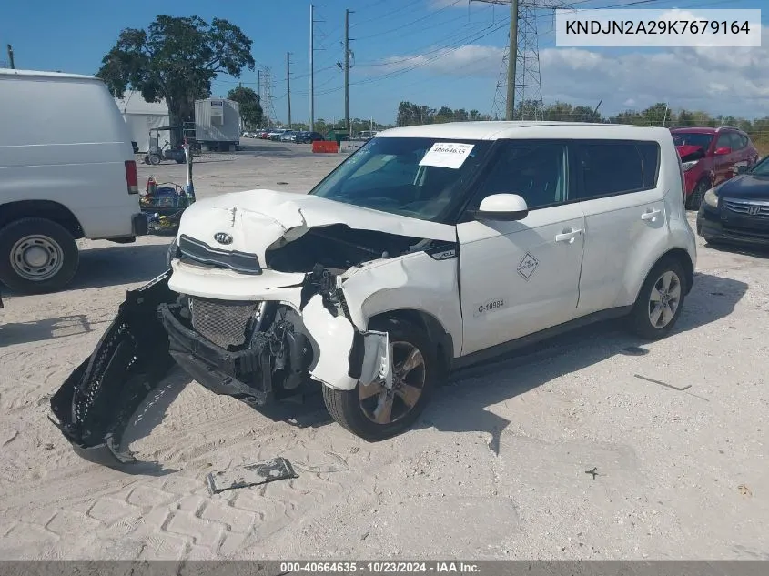 2019 Kia Soul VIN: KNDJN2A29K7679164 Lot: 40664635