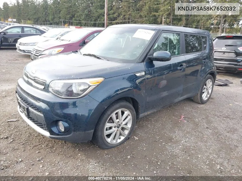 KNDJP3A58K7652032 2019 Kia Soul +