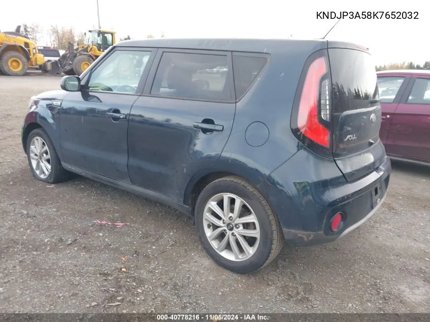 KNDJP3A58K7652032 2019 Kia Soul +