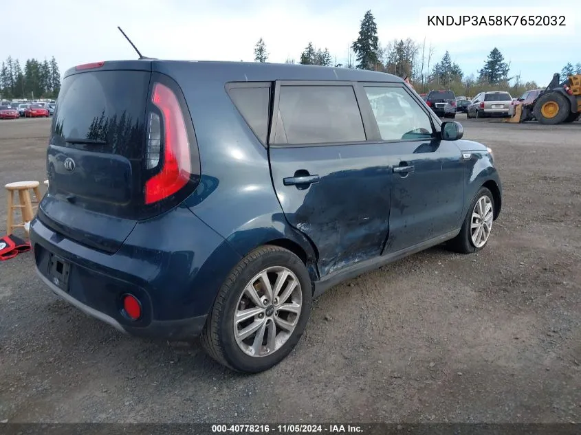 KNDJP3A58K7652032 2019 Kia Soul +