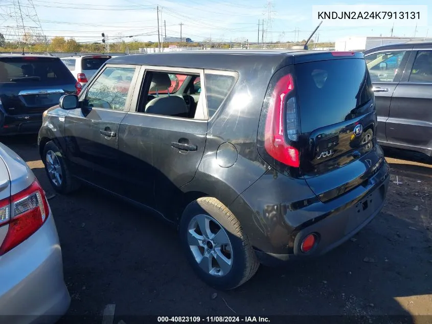 2019 Kia Soul VIN: KNDJN2A24K7913131 Lot: 40823109