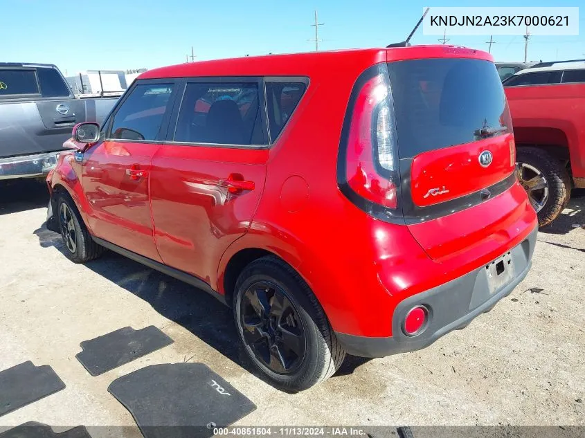 KNDJN2A23K7000621 2019 Kia Soul