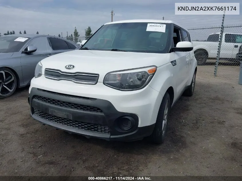 2019 Kia Soul VIN: KNDJN2A2XK7661174 Lot: 40866217