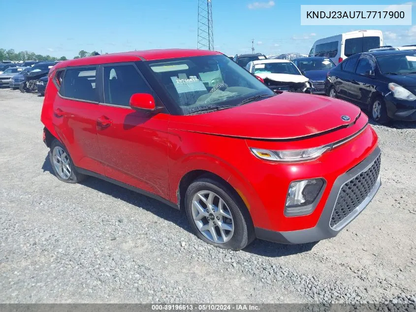 2020 Kia Soul S VIN: KNDJ23AU7L7717900 Lot: 39196613