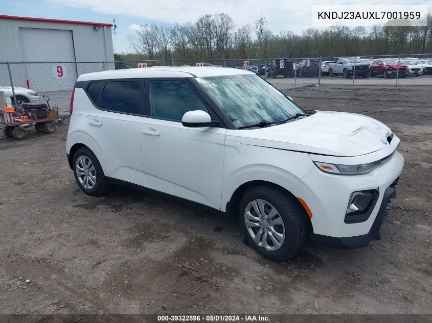 2020 Kia Soul Lx VIN: KNDJ23AUXL7001959 Lot: 39322596