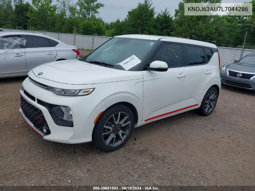 2020 Kia Soul Gt-Line VIN: KNDJ63AU7L7044286 Lot: 39681593