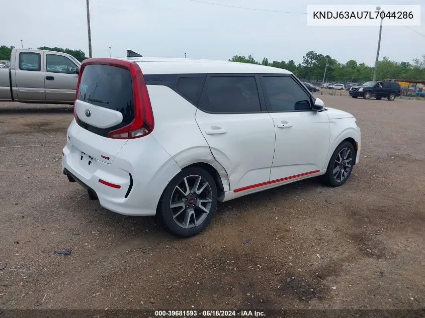 2020 Kia Soul Gt-Line VIN: KNDJ63AU7L7044286 Lot: 39681593