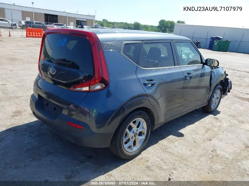 2020 Kia Soul S VIN: KNDJ23AU9L7107979 Lot: 39769560