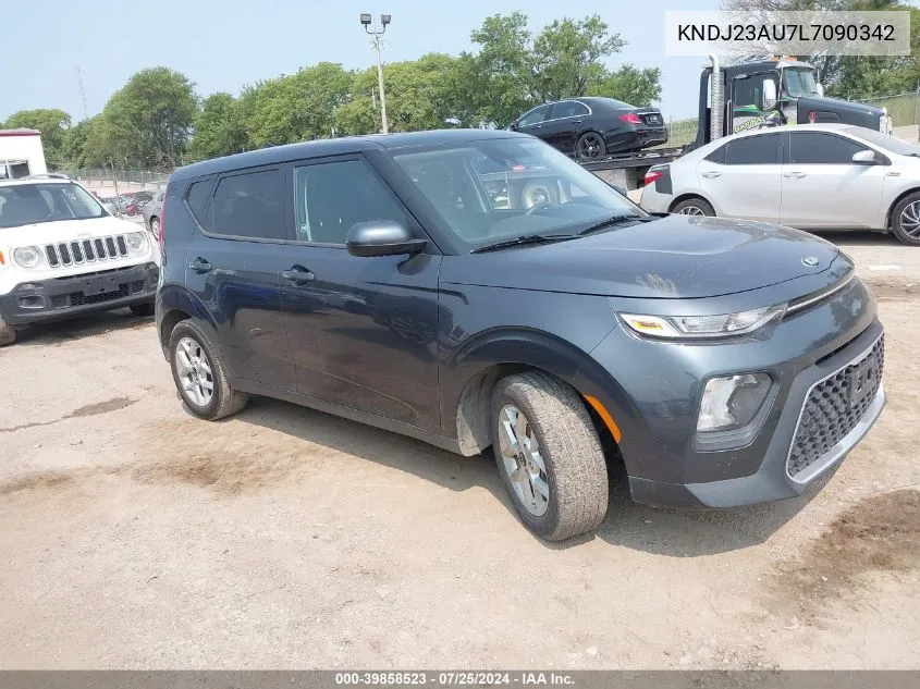 2020 Kia Soul S VIN: KNDJ23AU7L7090342 Lot: 39858523