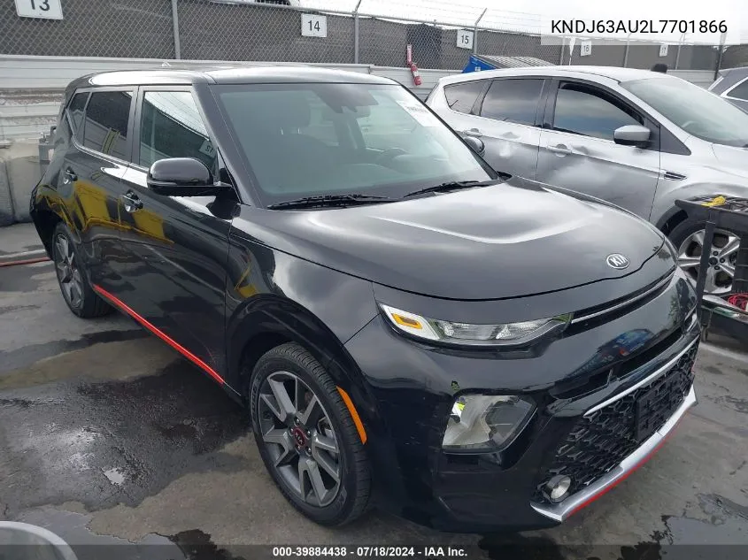 2020 Kia Soul Gt-Line VIN: KNDJ63AU2L7701866 Lot: 39884438