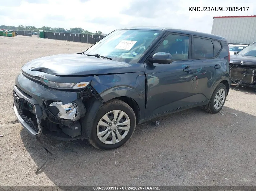 2020 Kia Soul Lx VIN: KNDJ23AU9L7085417 Lot: 39933917