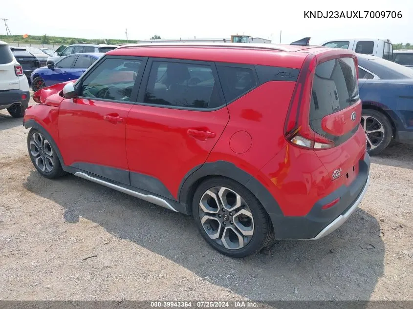 2020 Kia Soul X-Line VIN: KNDJ23AUXL7009706 Lot: 39943364