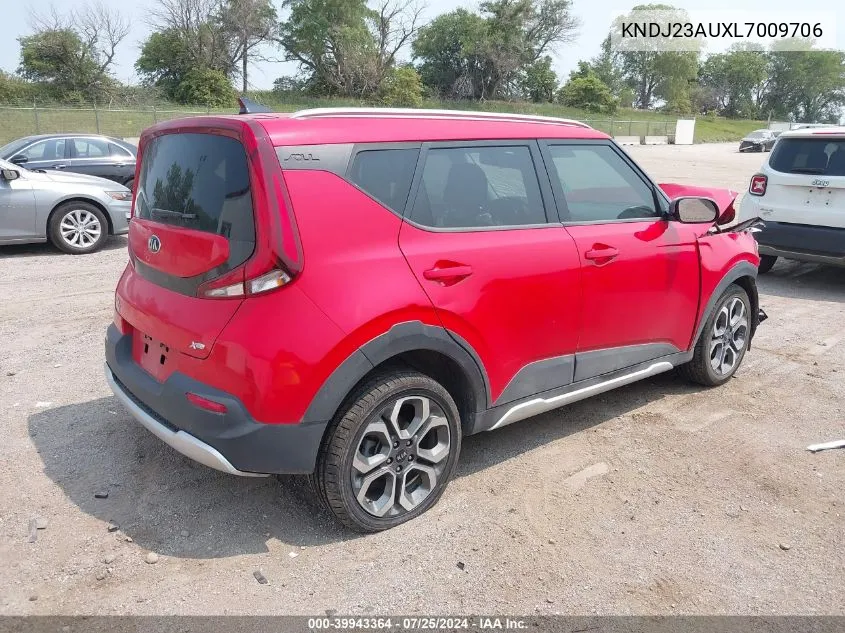 2020 Kia Soul X-Line VIN: KNDJ23AUXL7009706 Lot: 39943364