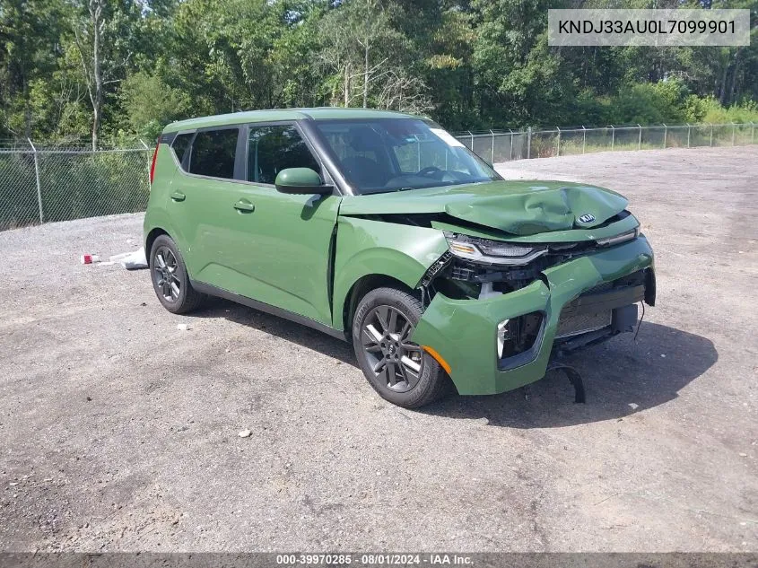 2020 Kia Soul Ex VIN: KNDJ33AU0L7099901 Lot: 39970285