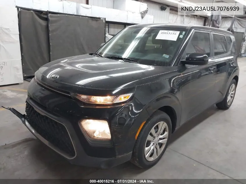 2020 Kia Soul Lx VIN: KNDJ23AU5L7076939 Lot: 40015216