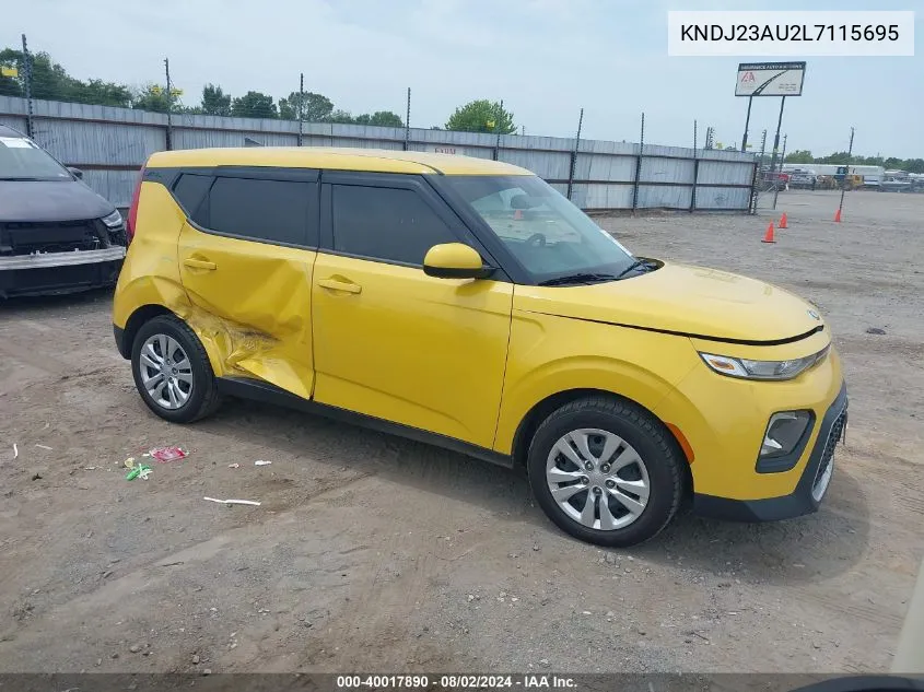 KNDJ23AU2L7115695 2020 Kia Soul Lx