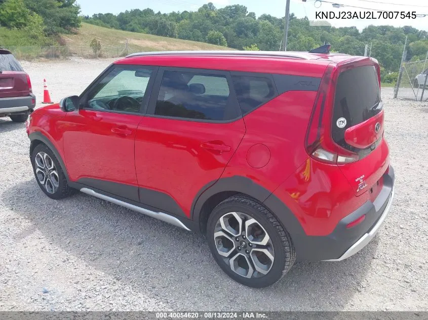 2020 Kia Soul Lx/X Line/S VIN: KNDJ23AU2L7007545 Lot: 40054620