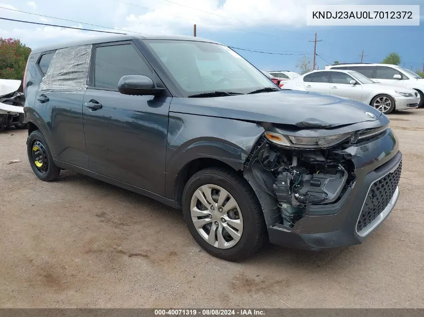 KNDJ23AU0L7012372 2020 Kia Soul Lx