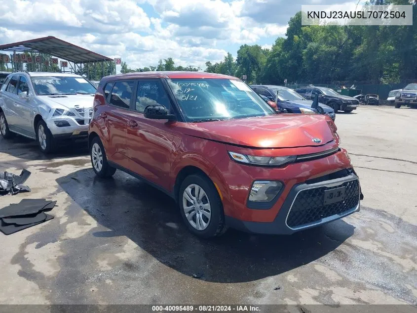 2020 Kia Soul Lx VIN: KNDJ23AU5L7072504 Lot: 40095489