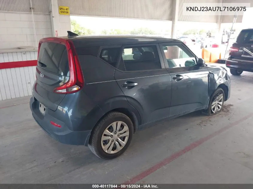 2020 Kia Soul Lx VIN: KNDJ23AU7L7106975 Lot: 40117844