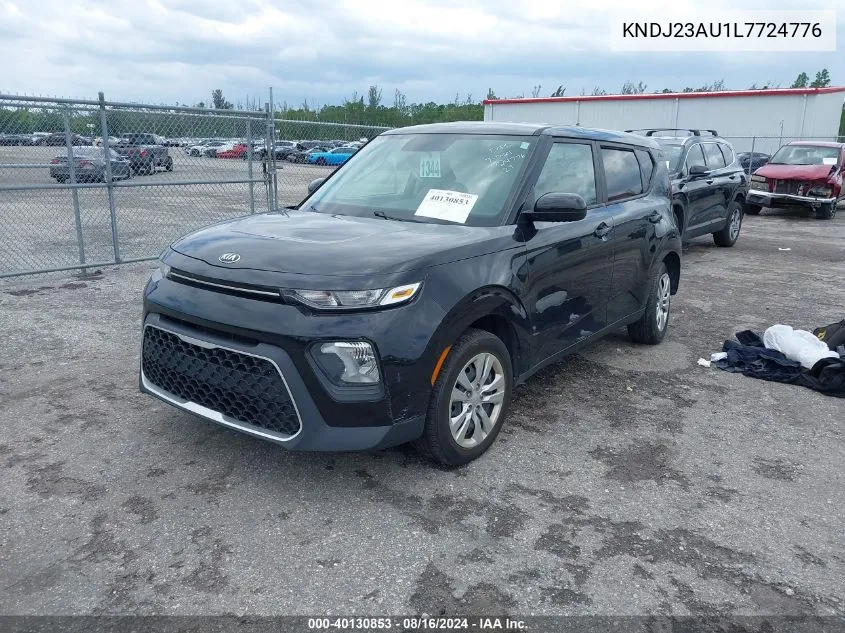 2020 Kia Soul Lx VIN: KNDJ23AU1L7724776 Lot: 40130853