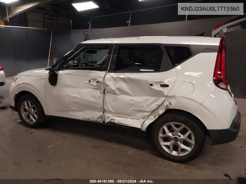 2020 Kia Soul Lx/X Line/S VIN: KNDJ23AU0L7713560 Lot: 40161395