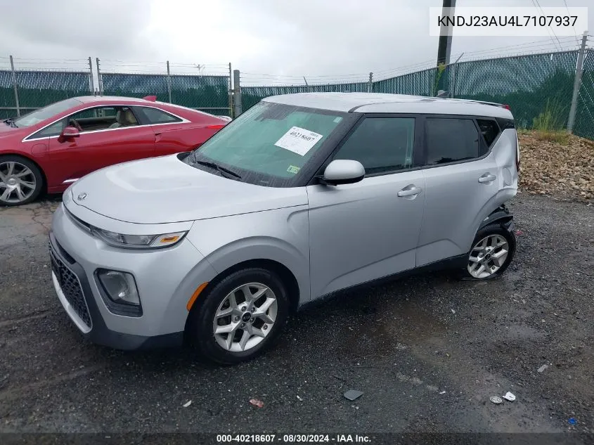 2020 Kia Soul S VIN: KNDJ23AU4L7107937 Lot: 40218607