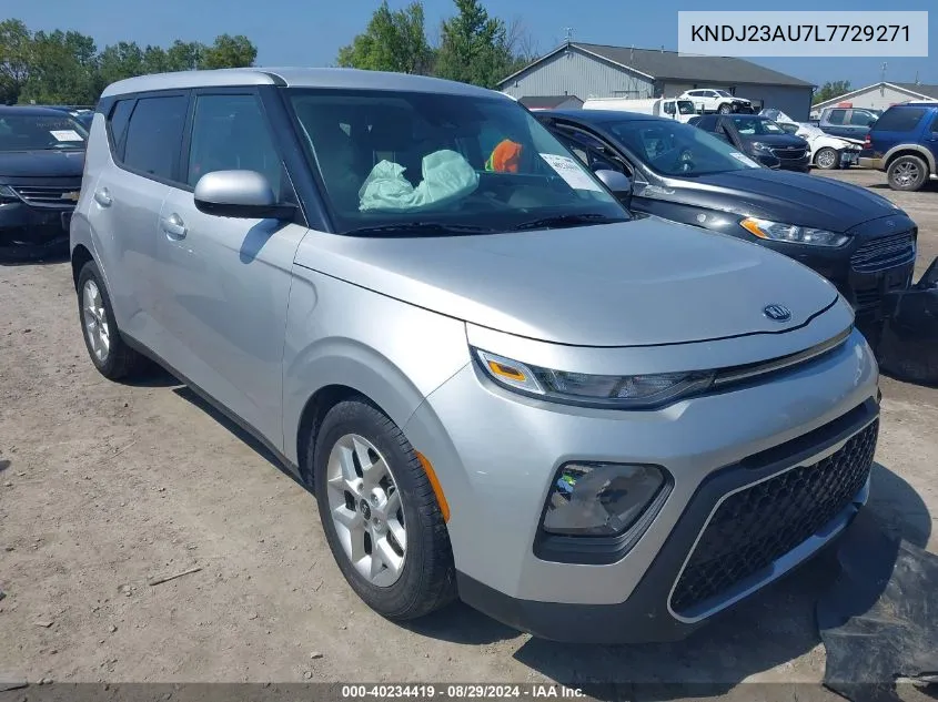 2020 Kia Soul S VIN: KNDJ23AU7L7729271 Lot: 40234419