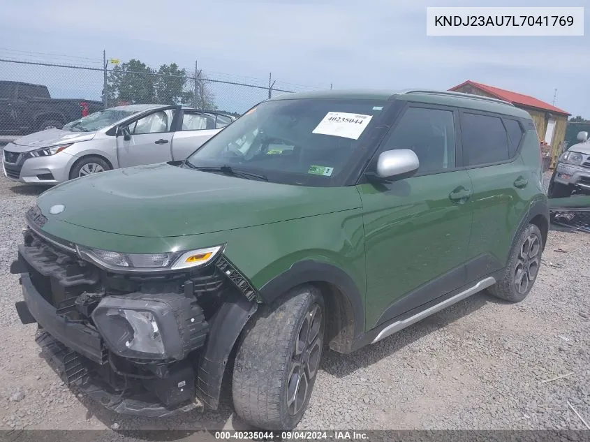 2020 Kia Soul X-Line VIN: KNDJ23AU7L7041769 Lot: 40235044