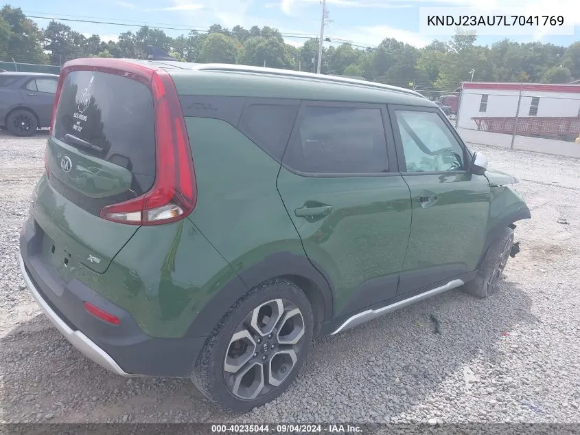 2020 Kia Soul X-Line VIN: KNDJ23AU7L7041769 Lot: 40235044