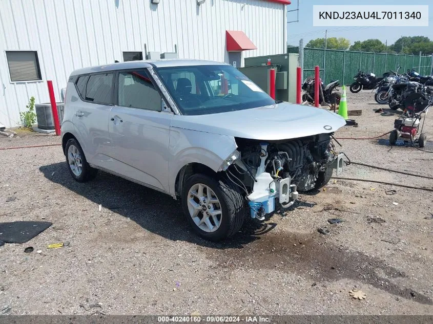 2020 Kia Soul S VIN: KNDJ23AU4L7011340 Lot: 40240160