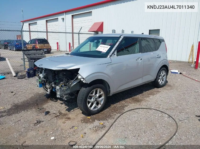 2020 Kia Soul S VIN: KNDJ23AU4L7011340 Lot: 40240160