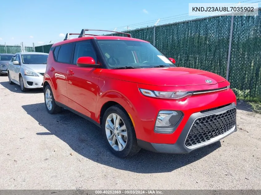 2020 Kia Soul Lx VIN: KNDJ23AU8L7035902 Lot: 40252869