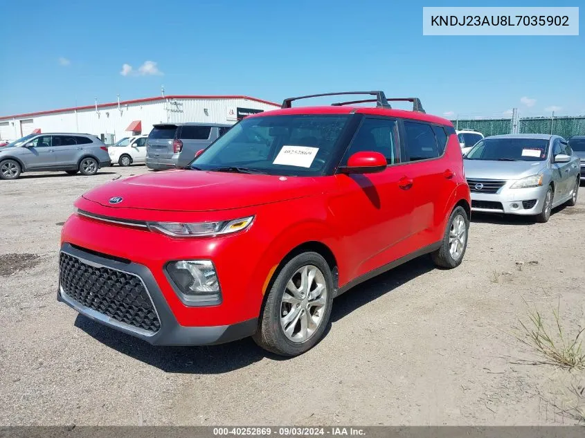 2020 Kia Soul Lx VIN: KNDJ23AU8L7035902 Lot: 40252869