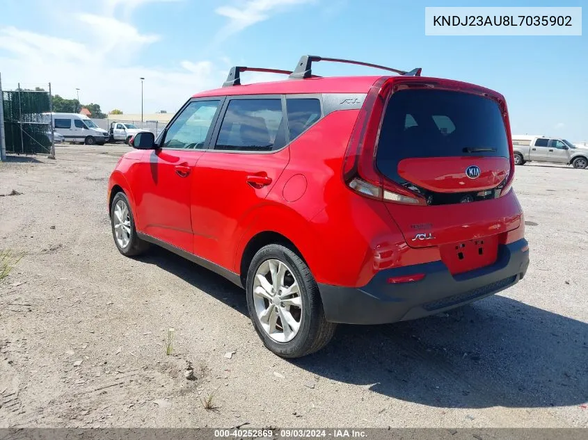 2020 Kia Soul Lx VIN: KNDJ23AU8L7035902 Lot: 40252869