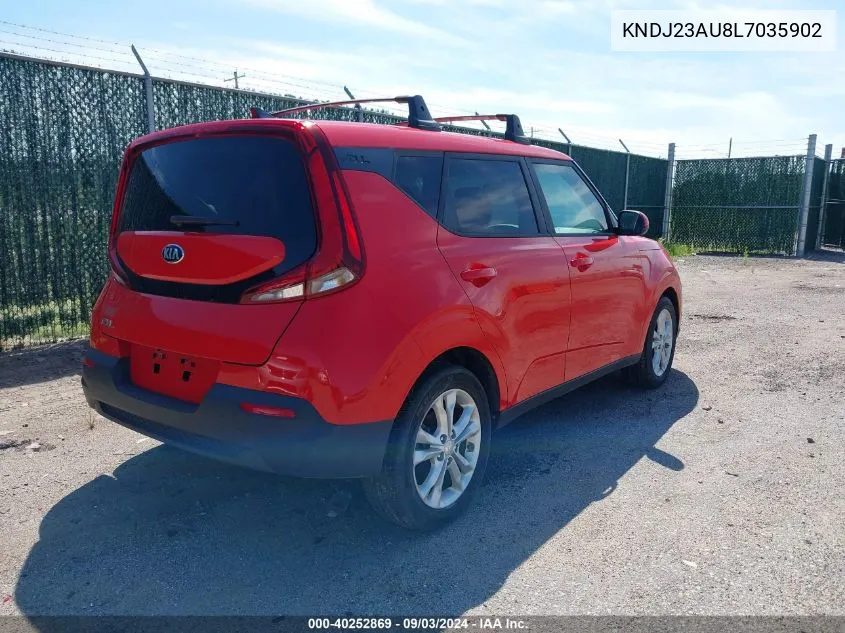 2020 Kia Soul Lx VIN: KNDJ23AU8L7035902 Lot: 40252869